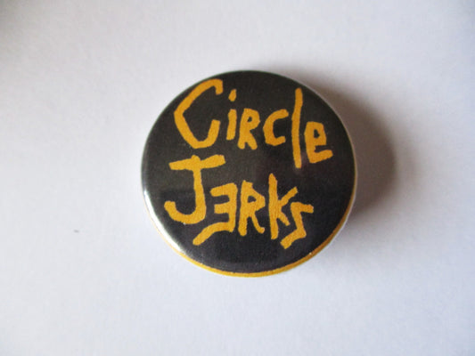 CIRCLE JERKS punk badge (logo)
