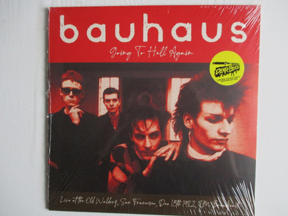 BAUHAUS going to hell again LP 300 only RED V