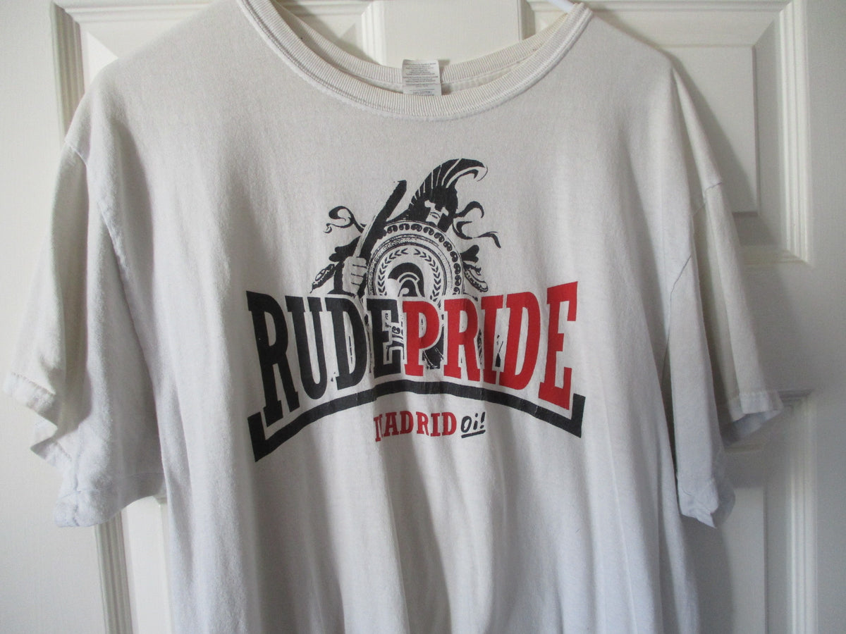 SECOND HAND TSHIRTS (size L) punk oi! CLICK TO SEE