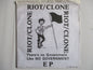 RIOT/CLONE there's no government like... 7" VG EX