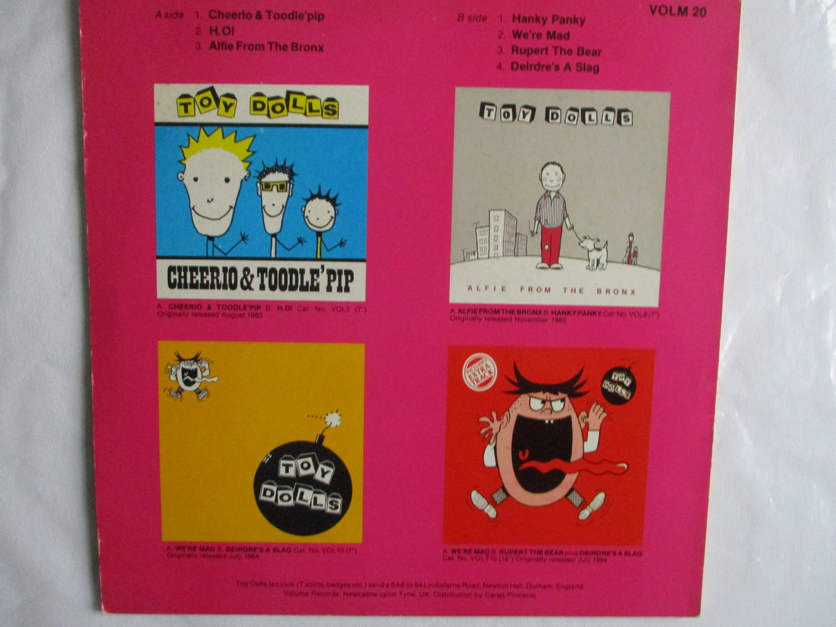 TOY DOLLS singles 1983 - 1984 MLP VG EX