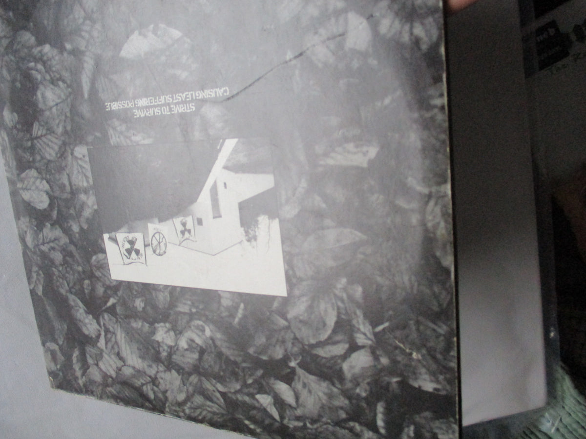 FLUX OF PINK INDIANS strive to survive LP G VG+