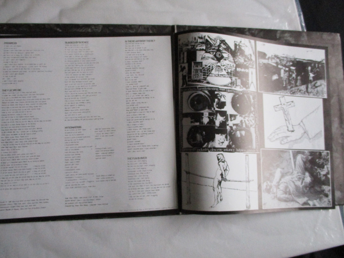 FLUX OF PINK INDIANS strive to survive LP G VG+