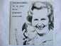 NOT SENSIBLES margaret thatcher 7" repro VG EX