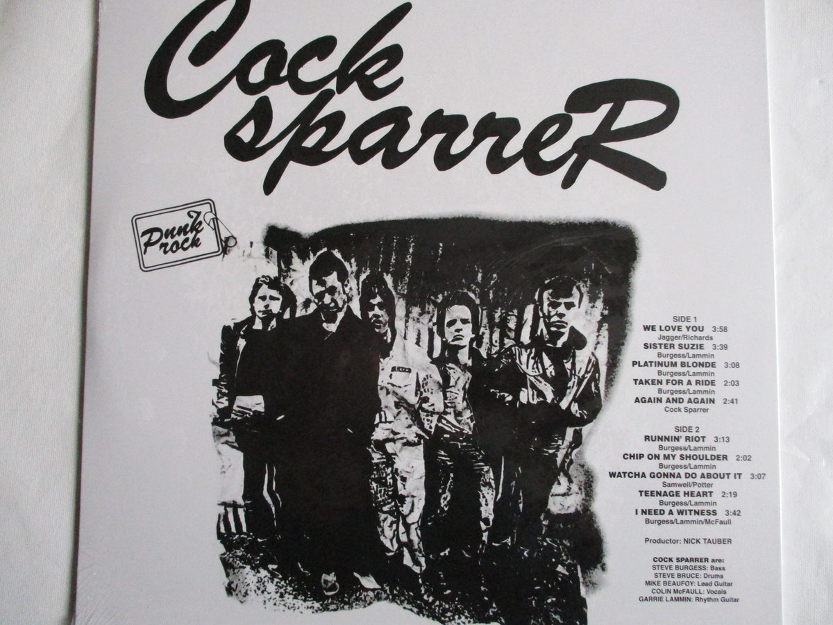 COCK SPARRER s/t LP