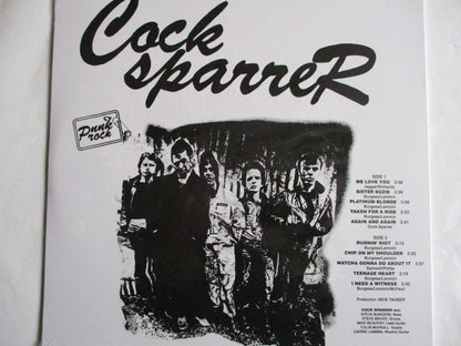 COCK SPARRER s/t LP