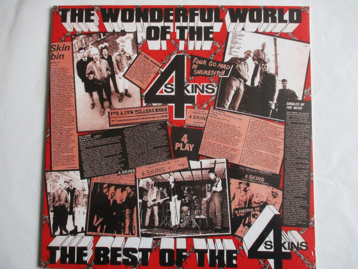 4SKINS wonderful world LP (best of)
