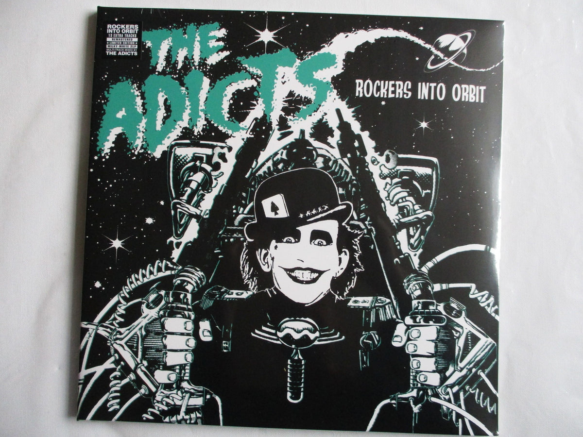 THE ADICTS rockers into orbit 2LP , Milk Colour Vinyl