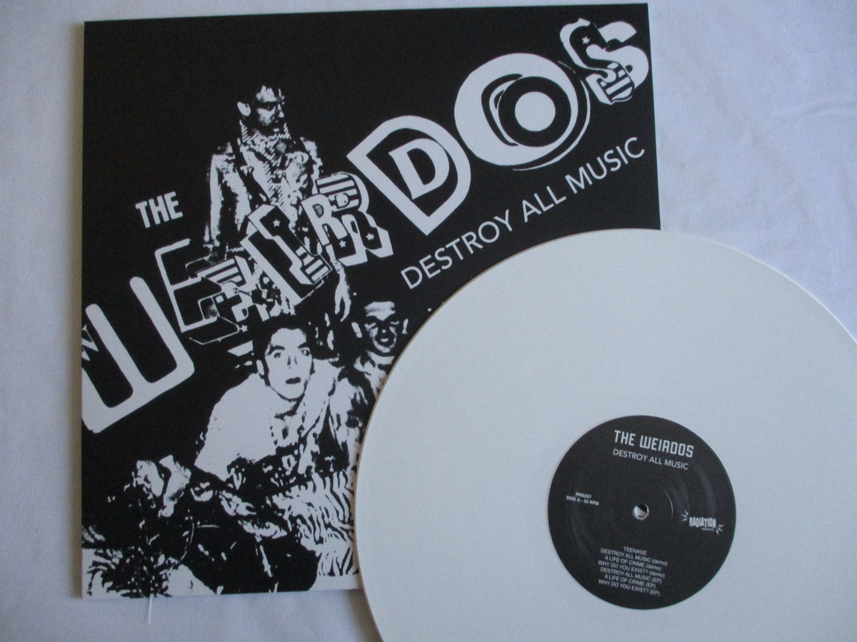 THE WEIRDOS destroy all music LP