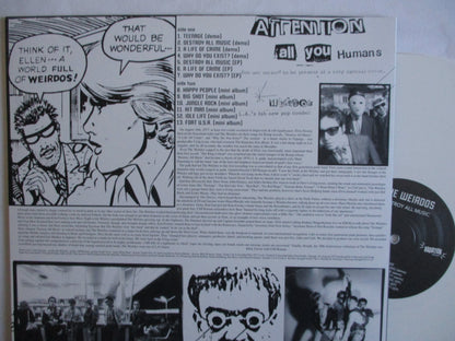 THE WEIRDOS destroy all music LP