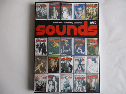 SOUNDS etc 1982 cuttings HUGE BOOK very few