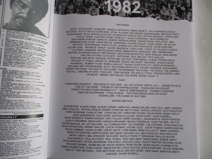 SOUNDS etc 1982 cuttings HUGE BOOK very few