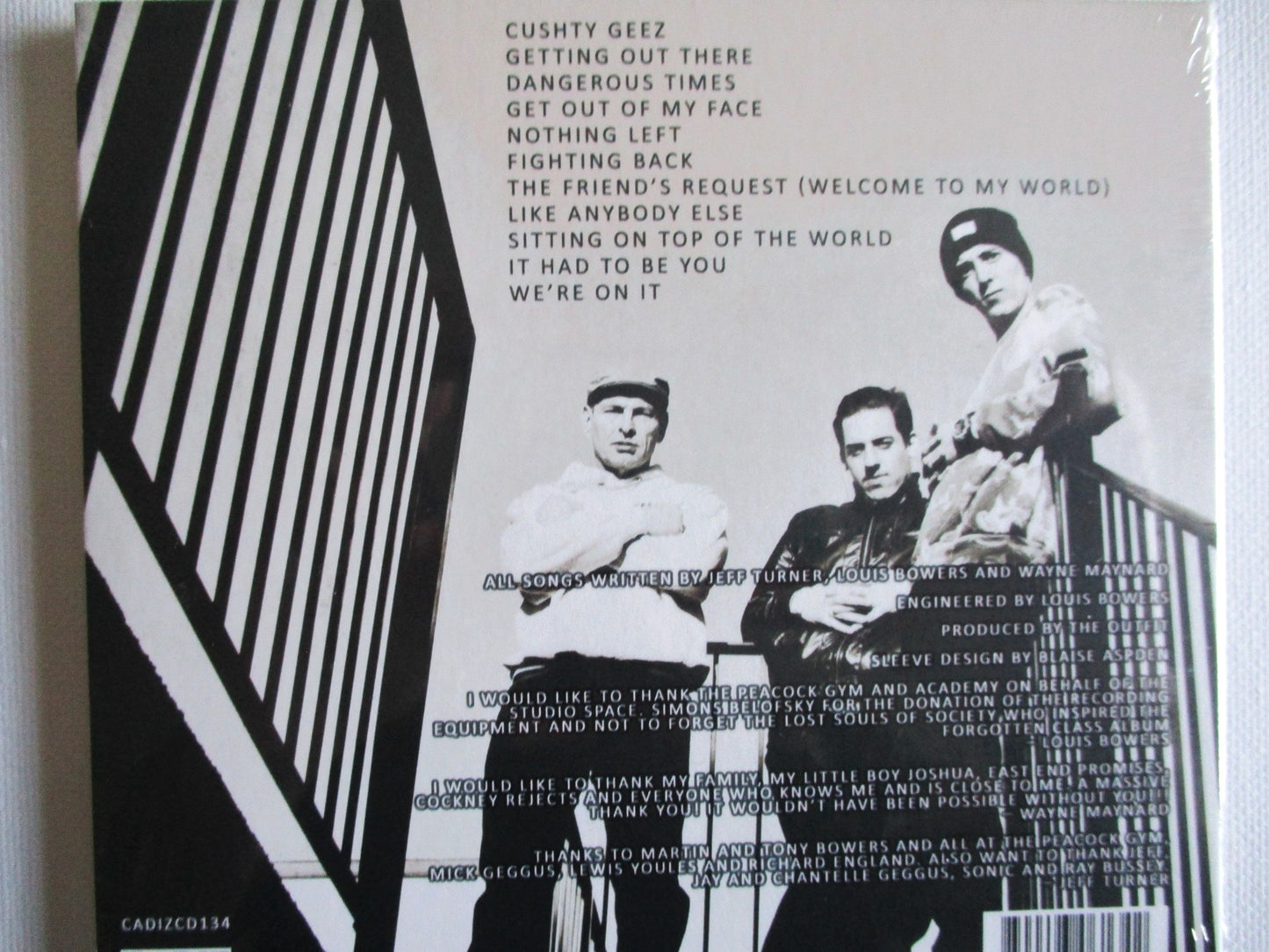 THE OUTFIT forgotten class CD digipak (Jeff Turner from Rejects)