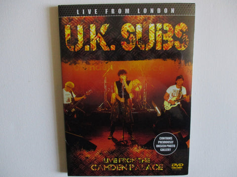 UK SUBS live from camden palace DVD