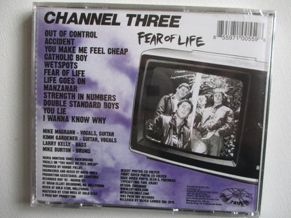 CHANNEL 3 fear of life CD