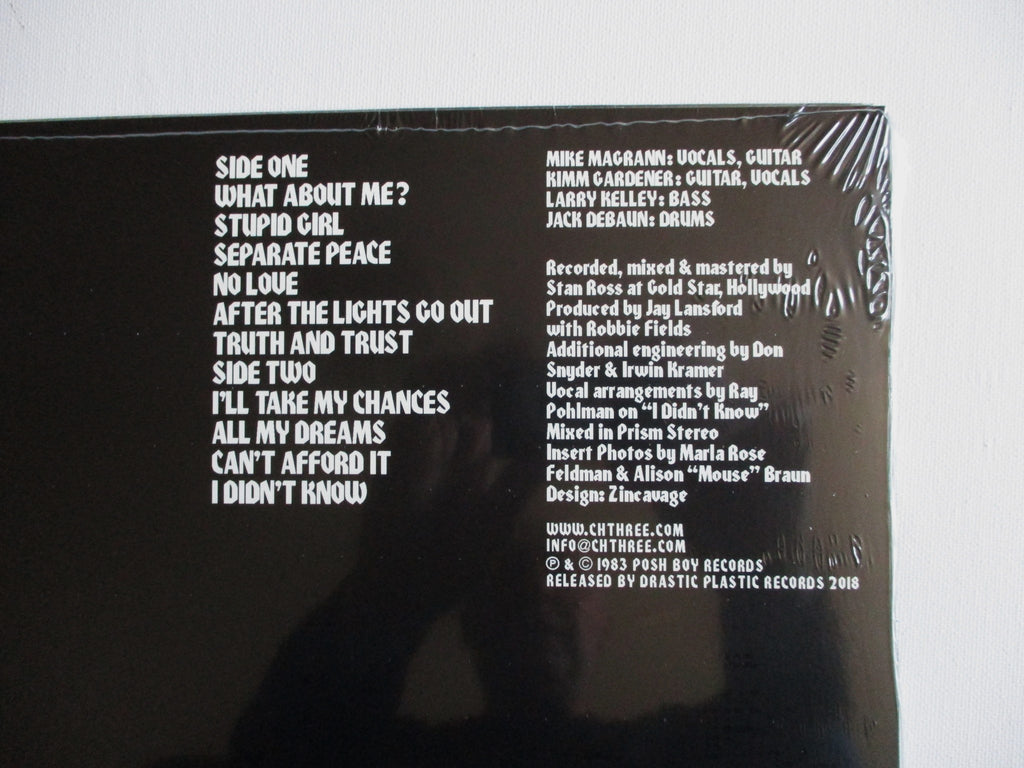 CHANNEL 3 after the lights go out LP SALE! Savage Amusement