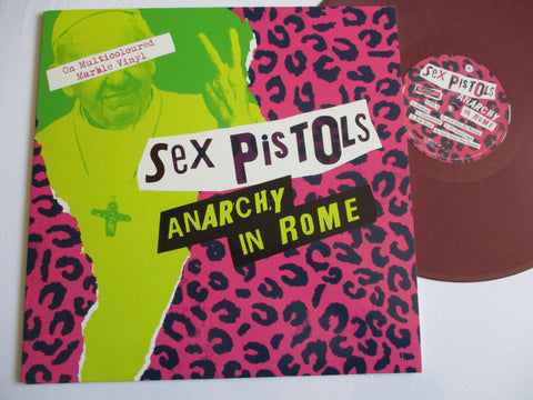 SEX PISTOLS anarchy in rome LP (Ltd Marble vinyl)