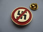 DEAD KENNEDYS nazi punks f**k off PUNK METAL BADGE gold*