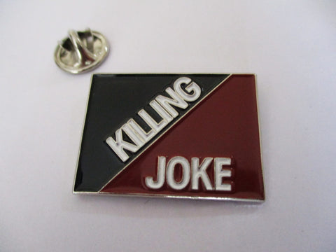 KILLING JOKE post punk METAL BADGE (classic logo)