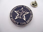 SISTERS OF MERCY goth POST PUNK METAL BADGE (dk purple)