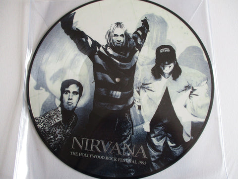 NIRVANA hollywood rock festival 1993 LP PIC DISC