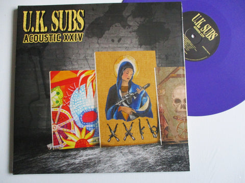 UK SUBS acoustic XXIV LP - SALE!