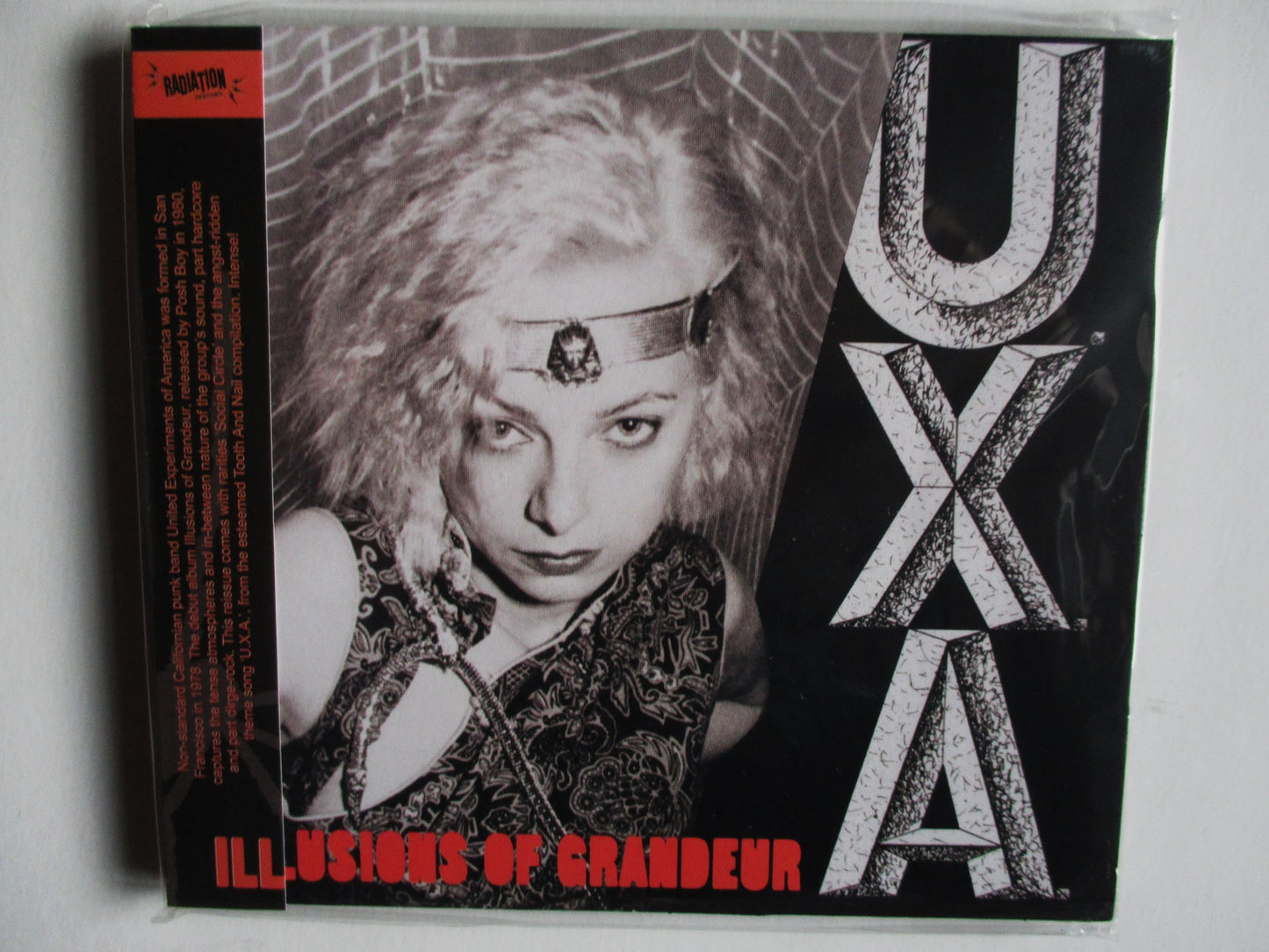 UXA illusions of grandeur CD digipak