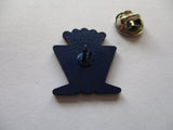 MADNESS crown logo SKA METAL BADGE dk blue