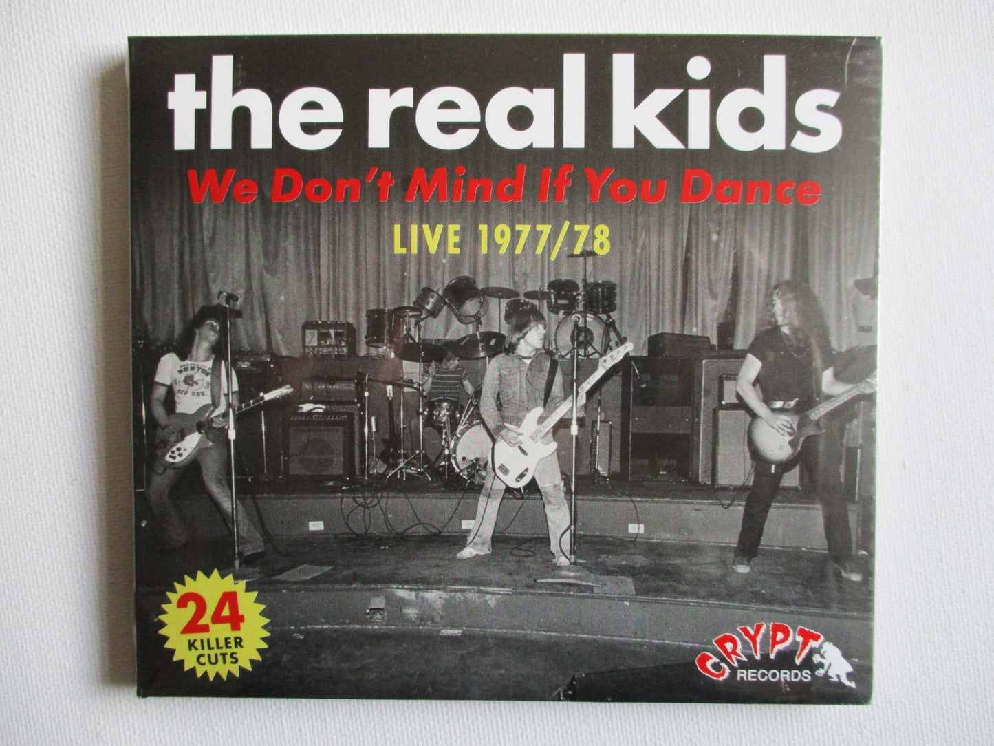 THE REAL KIDS we don't mind if you dance CD digipak