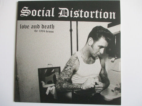 SOCIAL DISTORTION love & death the demos LP