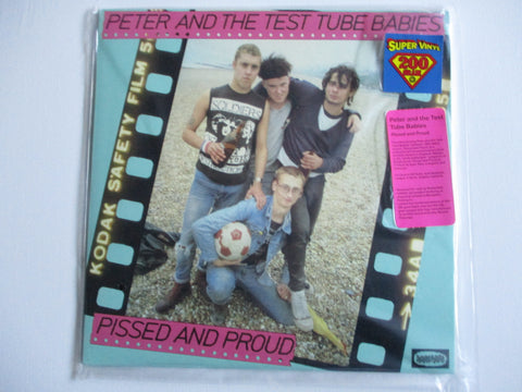 PETER & THE TEST TUBE BABIES pissed & proud LP 200g numbered