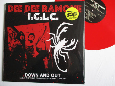 DEE DEE RAMONE down and out LP