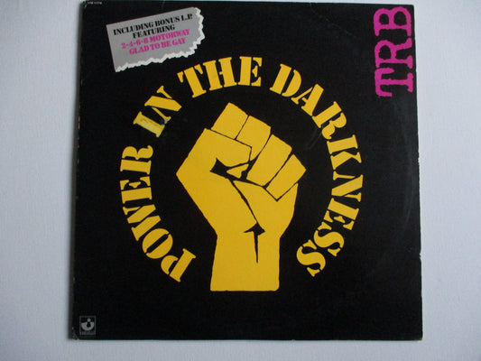 TRB power in the darkness 2LP + rare stencil G G