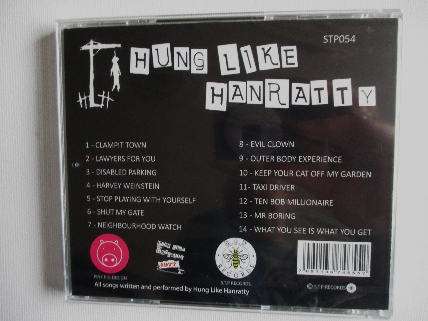 HUNG LIKE HANRATTY what you see is what you get CD