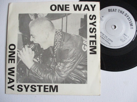 ONE WAY SYSTEM stab the judge 7" VG VG