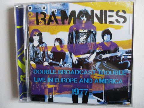 RAMONES double broadcast trouble 2CD