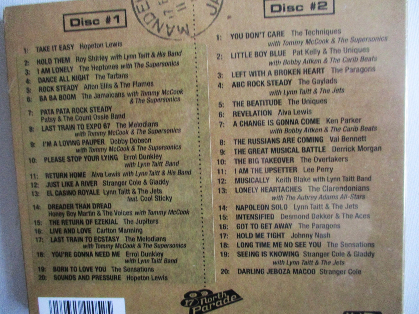 v/a FIRST CLASS ROCKSTEADY 2CD