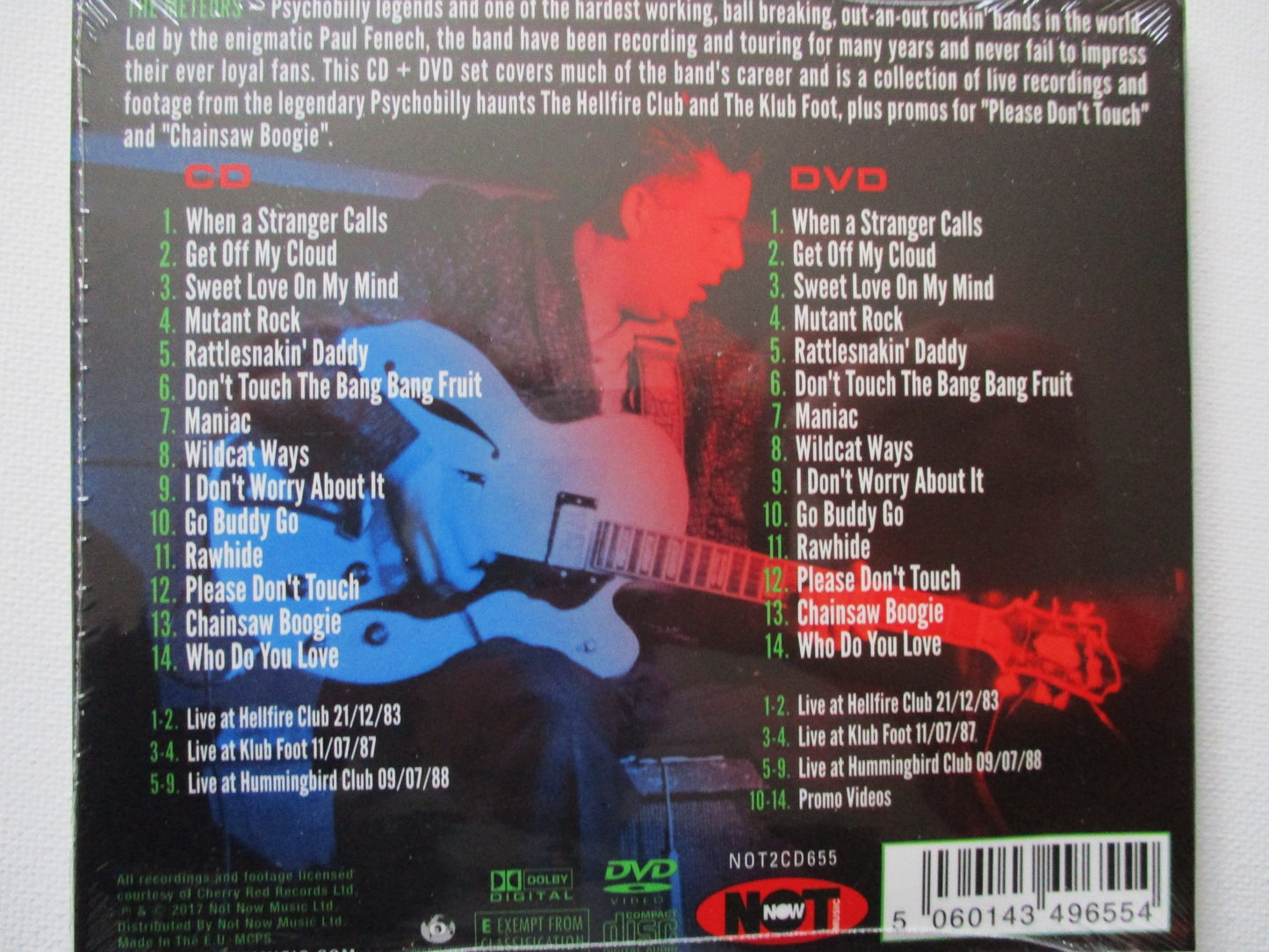 THE METEORS attack of the chainsaw mutants CD & DVD