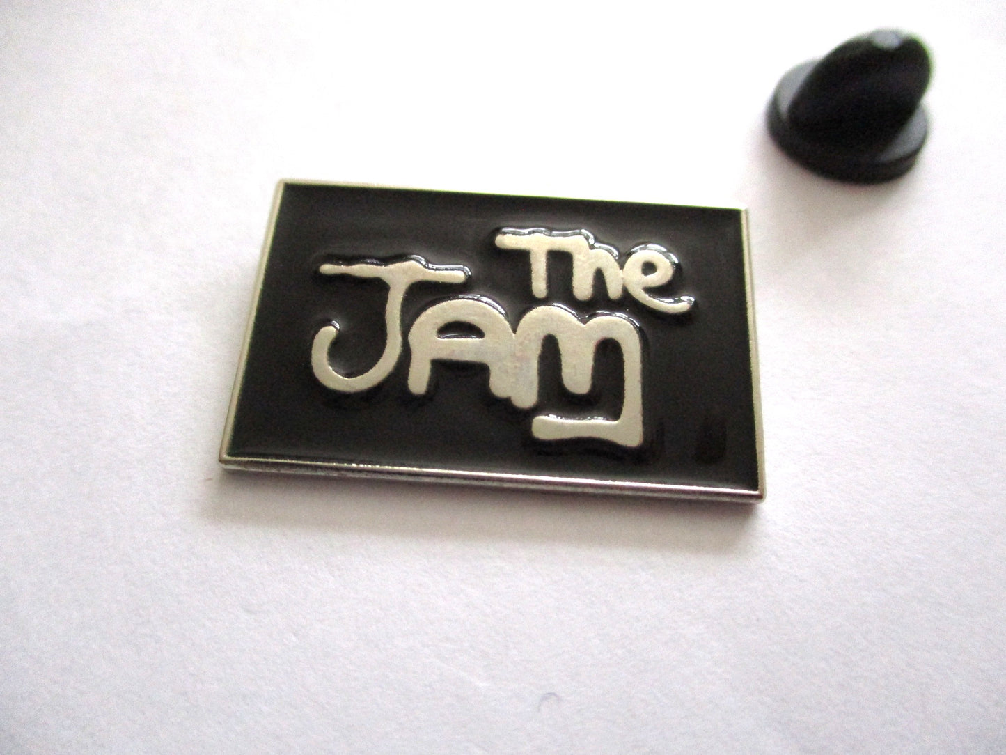 THE JAM mod punk metal badge