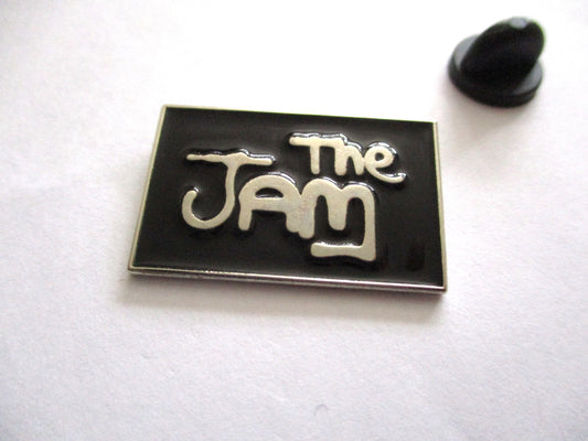 THE JAM mod punk metal badge