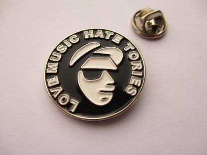 REBEL MERCH METAL BADGES - Buy 4 for £10