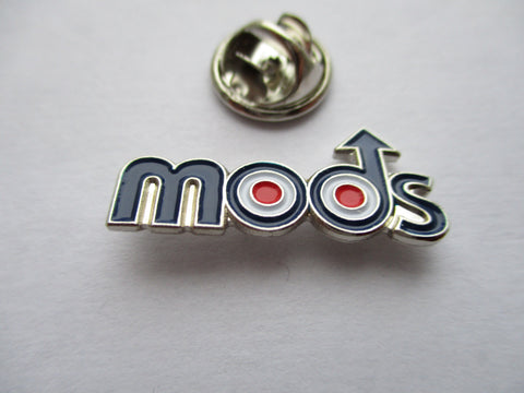 MODS shaped mod METAL BADGE