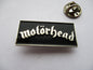 MOTORHEAD logo PUNK METAL BADGE (silver)