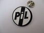 PIL logo POST PUNK METAL BADGE enamel pin