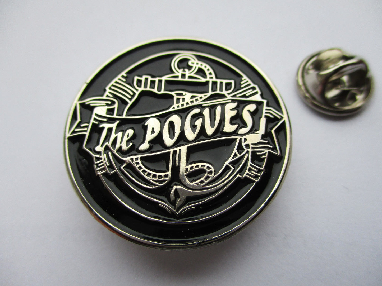 THE POGUES rum sodomy & the lash FOLK PUNK METAL BADGE
