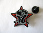 SISTERS OF MERCY goth punk metal badge (shaped)