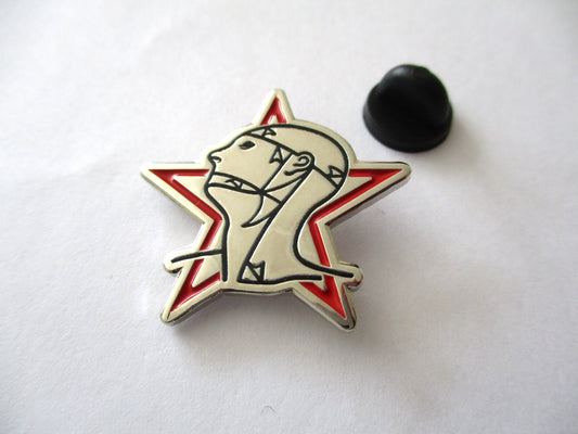 SISTERS OF MERCY goth punk metal badge (shaped)