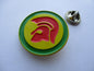 TROJAN HELMET jamaica SKA METAL BADGE