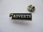 THE ADVERTS PUNK METAL BADGE