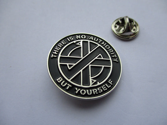punk new wave metal badge enamel pin badge anarcho punk crass steve ignorant zounds the mob rubella ballet conflict